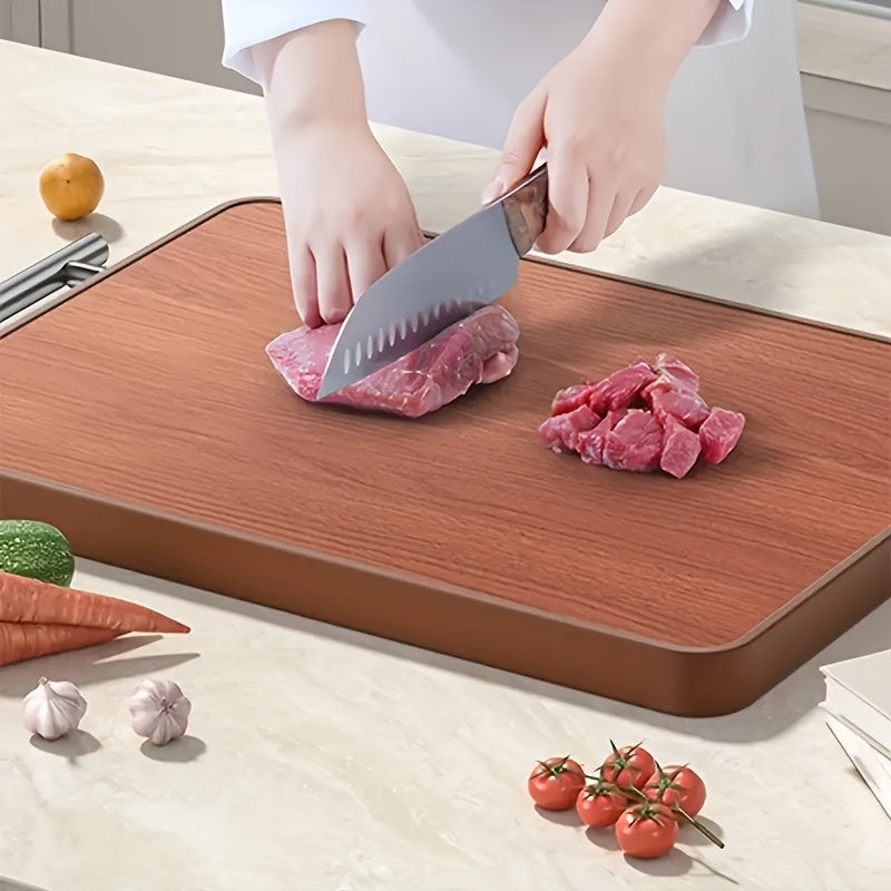 Ebony and Steel Doublesided Chopping Board