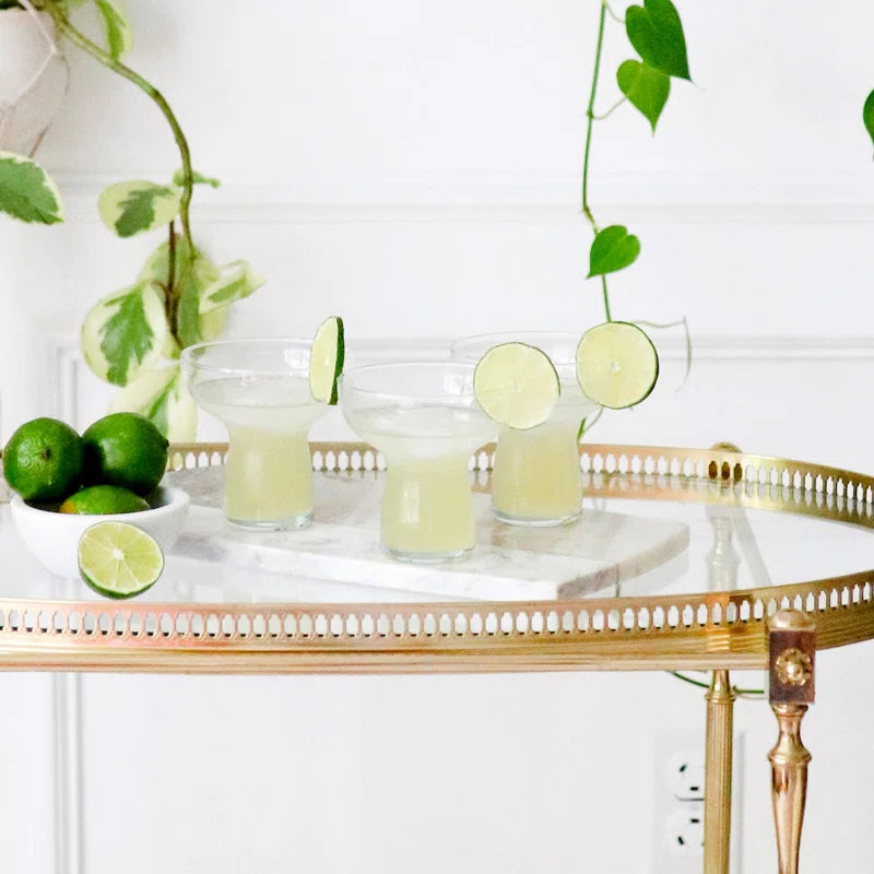 Chic Stemless Margarita Glass Set - Perfect for Stylish Sips and Celebrations!