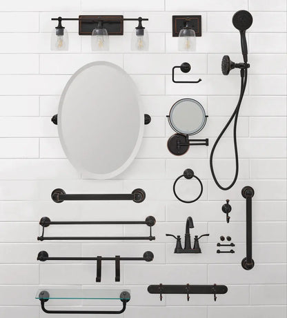 Holbrook 24" Double Towel Bar, Towel Holder, Oil Rubbed Bronze