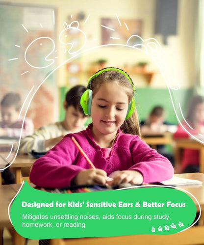 Keep the noise out and the fun in! 🎧💚 Check out our 032 2.0 Noise Cancelling Headphones for Kids - perfect for concerts, fireworks, and more! #SensoryProtection #KidsHeadphones