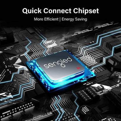 Alexa Light Bulb, E12 Smart Bulbs, Edison Bulbs Bluetooth Mesh, 40 Watt Candelabra Light Bulbs 2700K B11, Smart Bulbs That Work with Alexa, Dimmable & Group Control, No Hub Request, 4 Pack