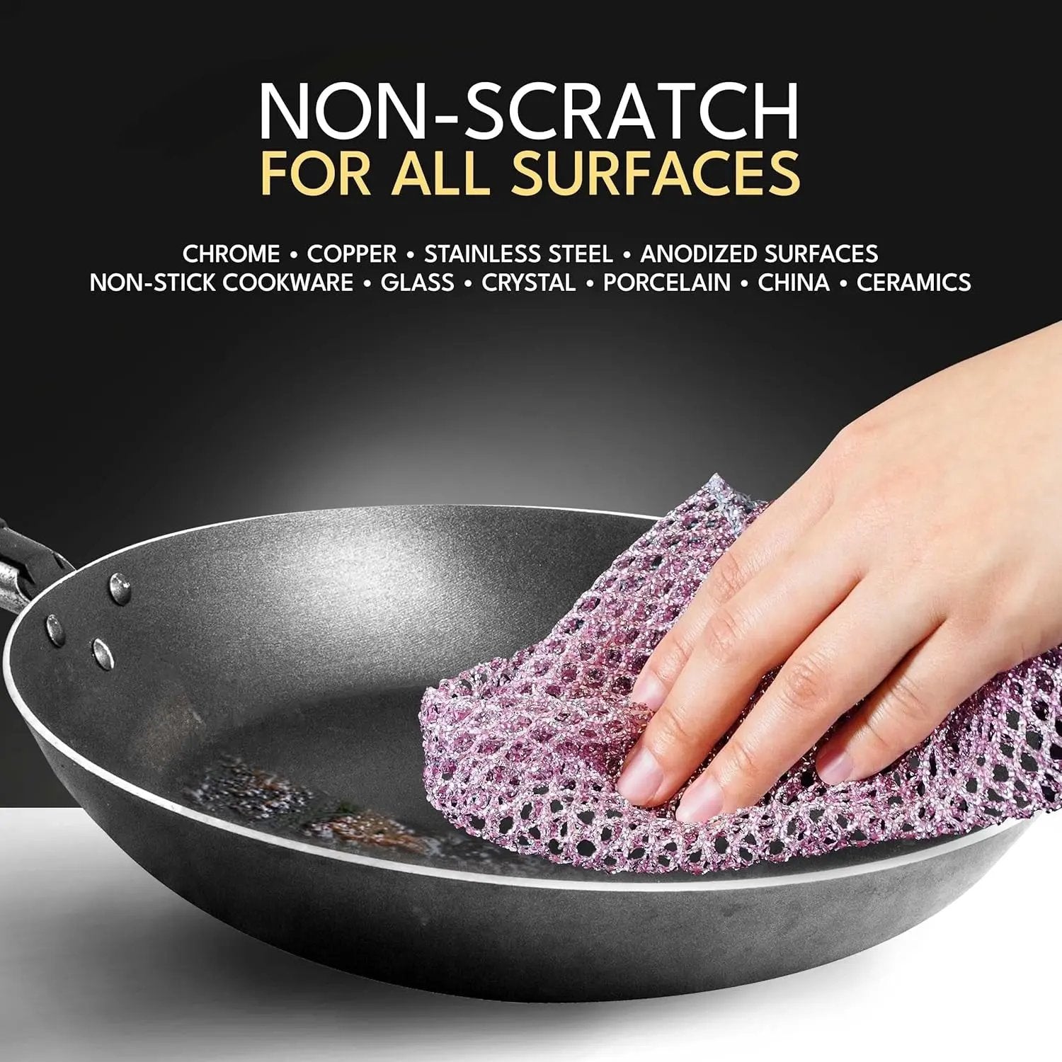 Transform Your Cleaning Game! 🧽✨ Heavy Duty Non-Scratch Dish Scrubbers - Odorless & Long Lasting! Perfect for Kitchen, Floors, & Bathrooms! Made in Korea (24 Pcs) #CleaningEssentials #EcoFriendly