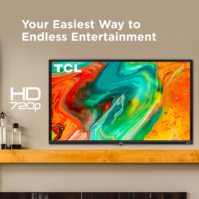 Experience Entertainment Like Never Before with the 32” Class S3 (32S331) 720P HD LED Smart TV Featuring Roku TV