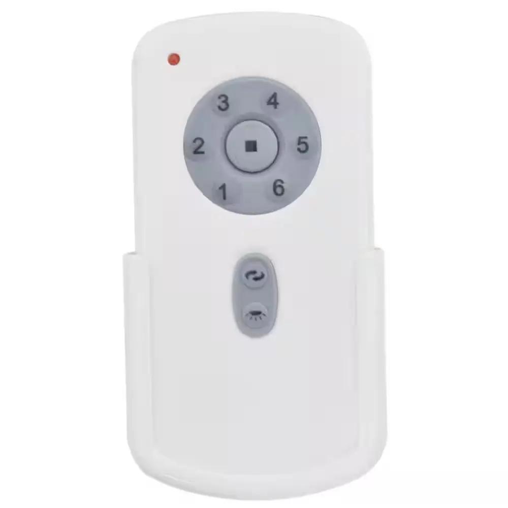 Fenceham 84 In. Brushed Nickel Ceiling Fan with Remote Control