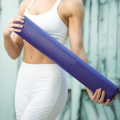 Elevate Yoga Mats, 10 Pack, 72" Long X 24" Wide, 4 Mm Thick, Non-Slip and Easy to Clean Gym Mats for Schools and Studios