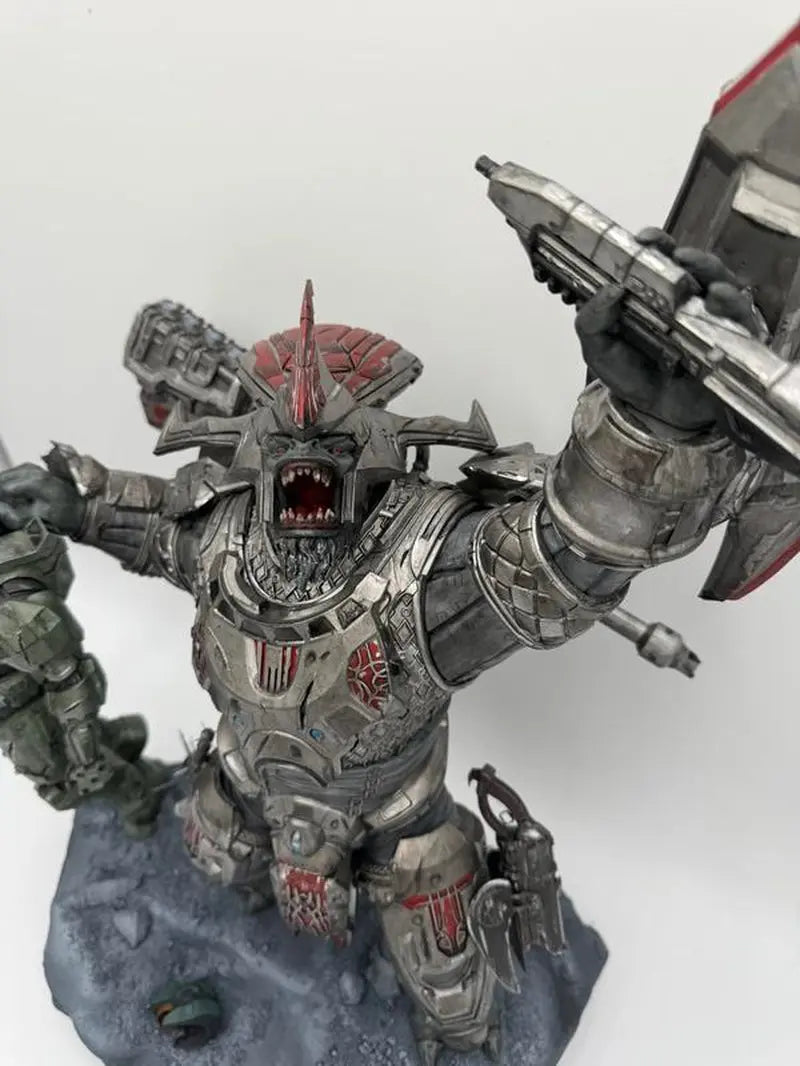 The House of Halo Believe Statue MASTERPIECE with Extra Weapons and Custom Stand $1300 OBO