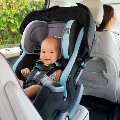 Transform your car rides with the Cover Me™ 4-In-1 Convertible Car Seat! 🚗✨