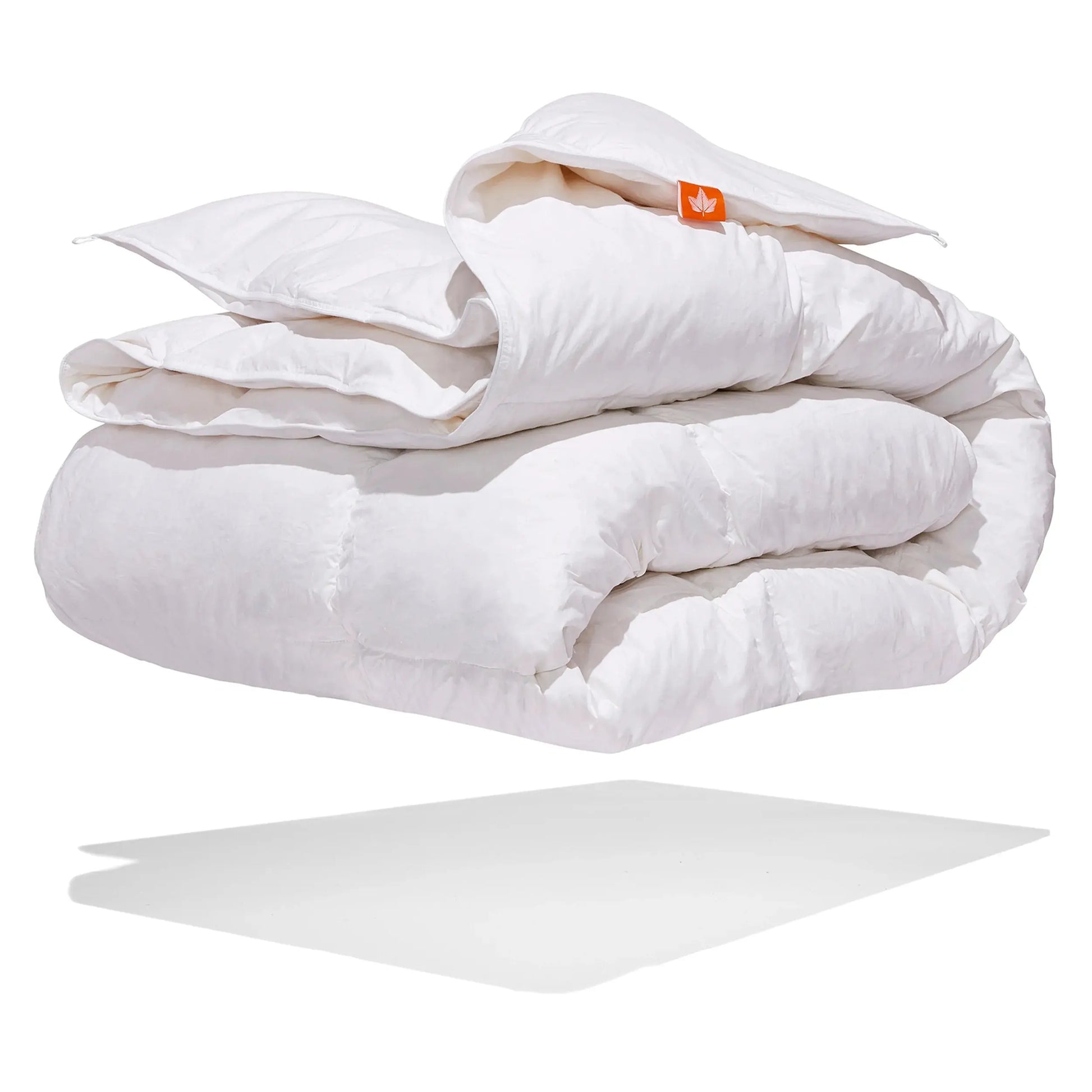White Goose Feather Comforter - All Season - Queen
