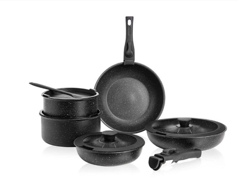 Ultimate 12-Piece Non-Stick Cookware Set for Effortless Cooking