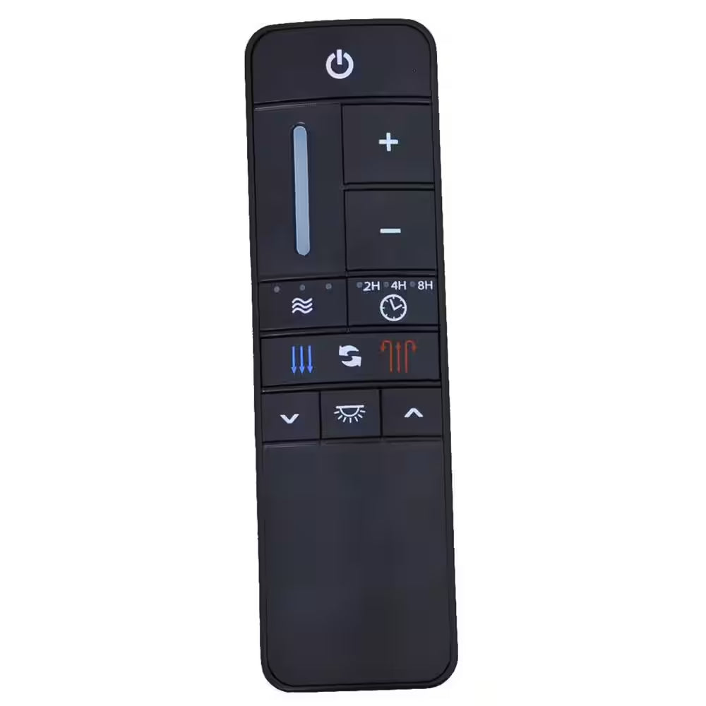 Glenmeadow 84 In. Integrated LED Brushed Nickel Ceiling Fan with Light and Remote Control