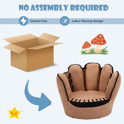 Couch Potato&#39;s Ultimate Home Run: The Five-Fingered Sofa for Future MVPs!