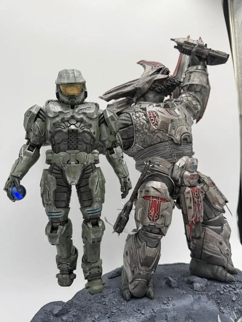 The House of Halo Believe Statue MASTERPIECE with Extra Weapons and Custom Stand $1300 OBO