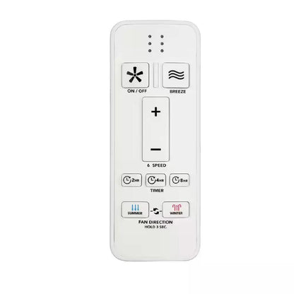 Wesley 52 In. Brushed Nickel Ceiling Fan with Remote Control