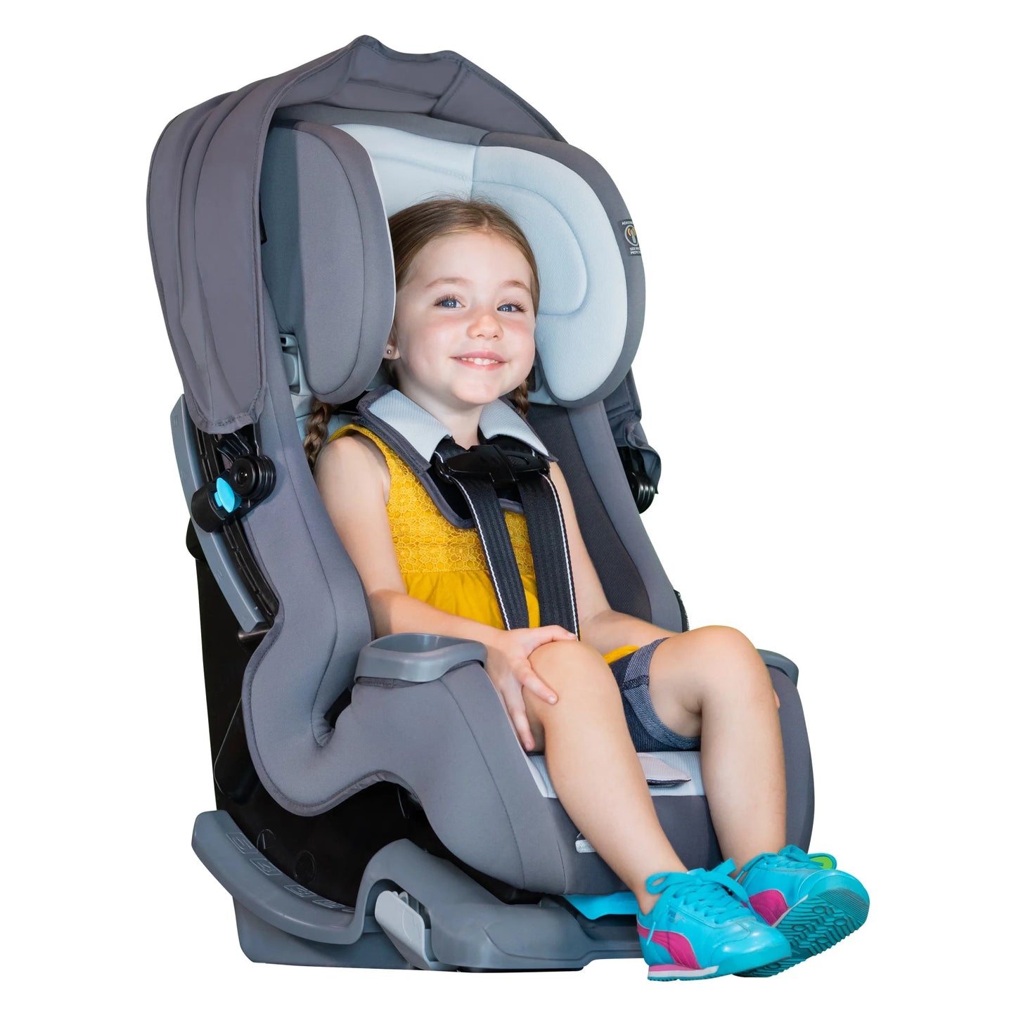 Transform your car rides with the Cover Me™ 4-In-1 Convertible Car Seat! 🚗✨