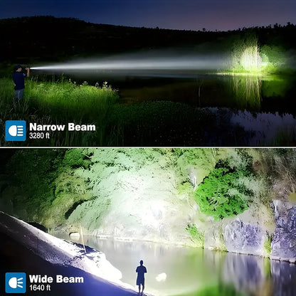 Powerful Compact Flashlight - USB C charging