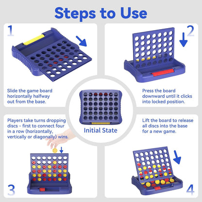 Portable Four-In-A-Row Game