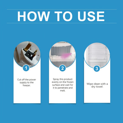 Fridge And Freezer De Icing Spray