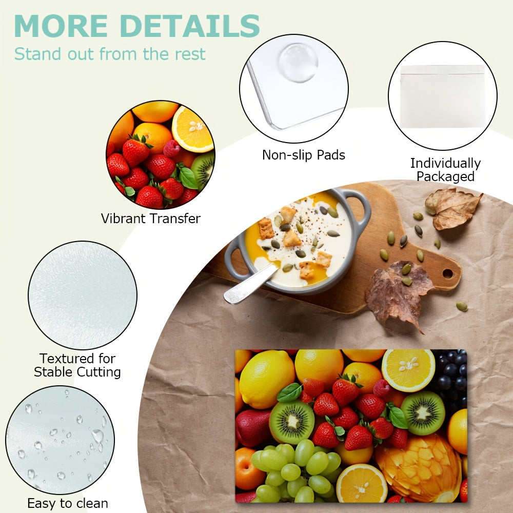 11*15 Inches Tempered Glass Cutting Board