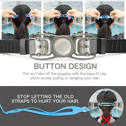 Adult Goggles Large Frame Anti-Fog Water Photogenic