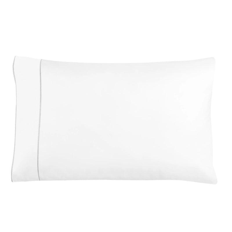 600 Thread Count Framed Sateen Embroidered Cotton Sheet Set Mélange Home