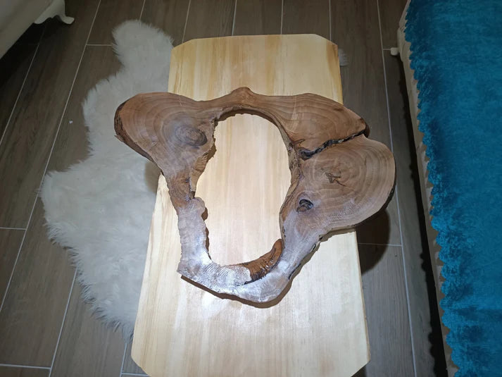 Live Edge Walnut Wood Slab – Ready for Epoxy Resin Table, Coffee Table or DIY Wood Projects