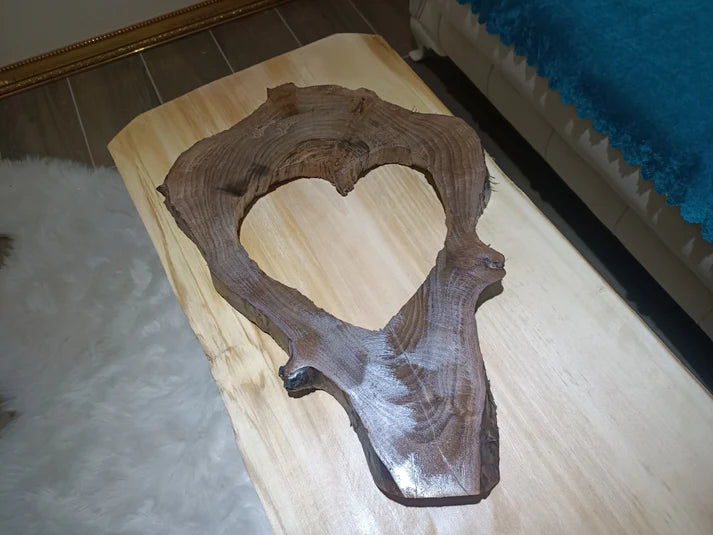 Live Edge Walnut Wood Slab – Ready for Epoxy Resin Table, Coffee Table or DIY Wood Projects