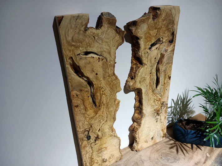 Olive Wood Slab for DIY Epoxy River Table 20"