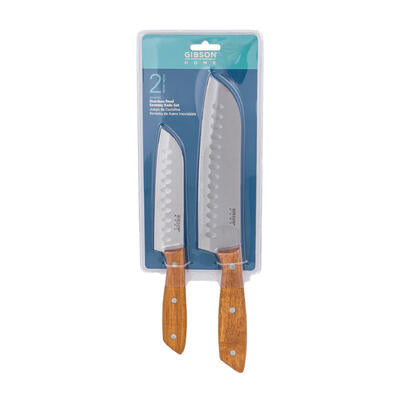 Gibson Home Santoku Knife Set (2 Pieces)