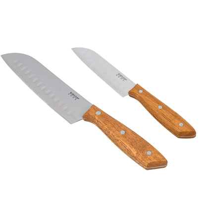 Gibson Home Santoku Knife Set (2 Pieces)