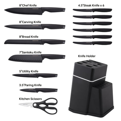 15/16pcs Outdoor Kitchen Knife Set