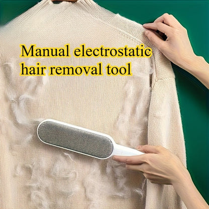 1pc Anti-Static Double-Sided Multi-Purpose Clothing Cleaning Brush