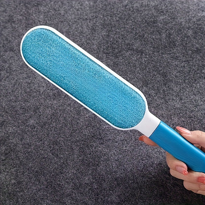 Double-sided Electrostatic Adhesive Brush, Reusable Pet Hair Cleaner