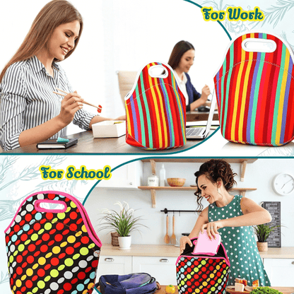 Neoprene Insulated Lunch Bag Reusable