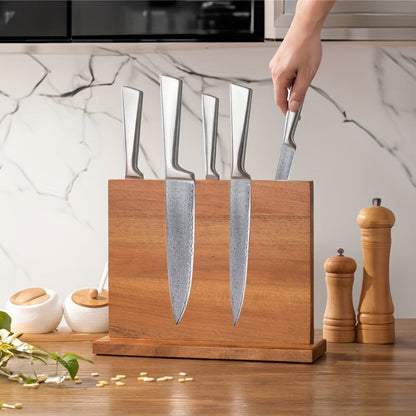 Double Side Magnetic Knife Block temu