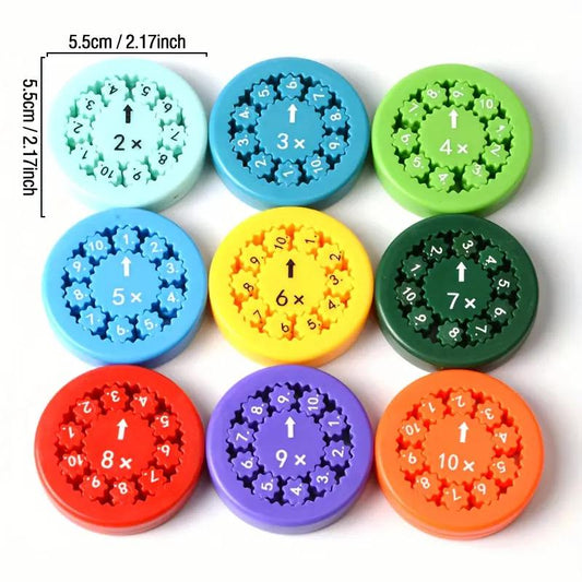 Fidget Spinners - Educational Multiplication &amp; Division Learning Toys O3D