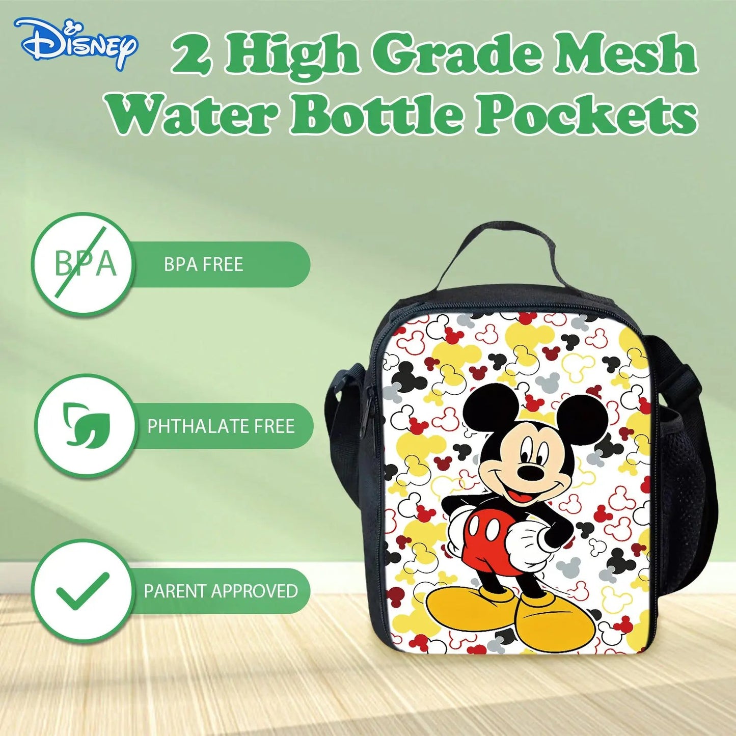 Disney Mickey Mouse printed lunch bag O3D