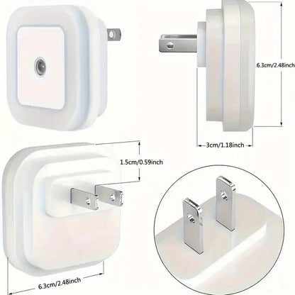 4pcs Smart LED Night Light Our3Designs