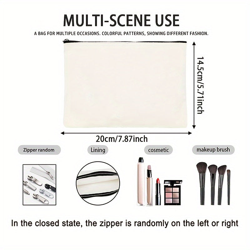 Portable Makeup Bag - Outdoor Accessories &amp; Cosmetics Organizer O3D