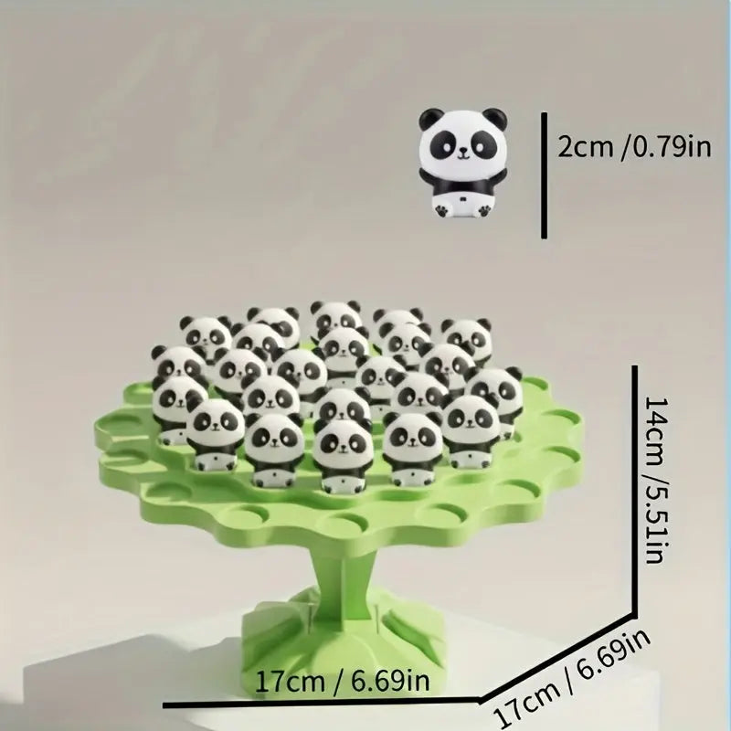 Panda Balance Tree Puzzle - Coordination Game with Dice &amp; Panda Figures kykake