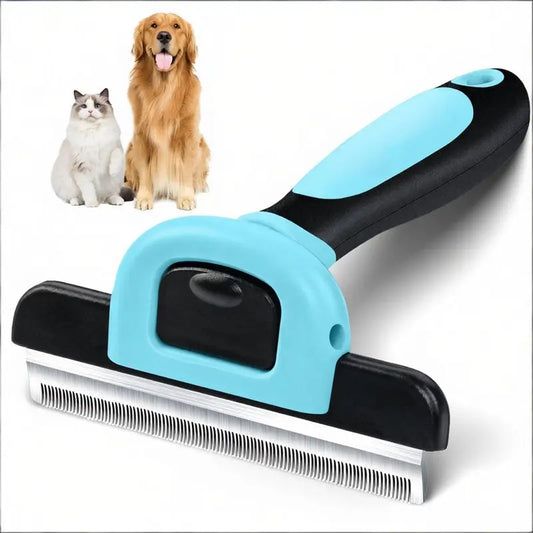 Pet grooming brush