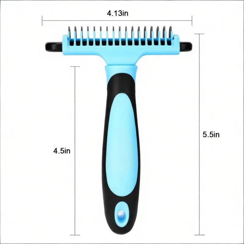 Pet grooming brush