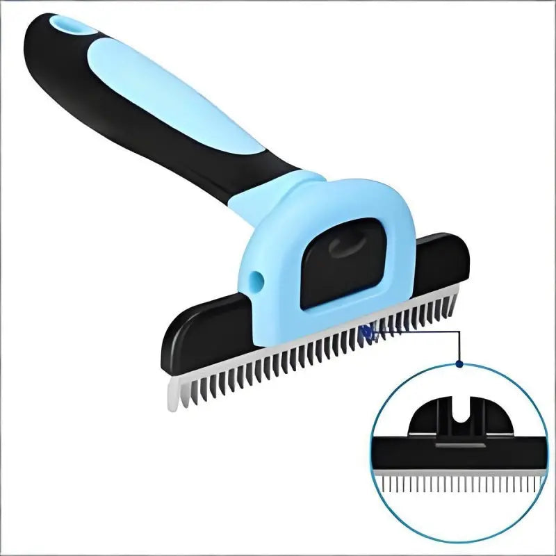 Pet grooming brush