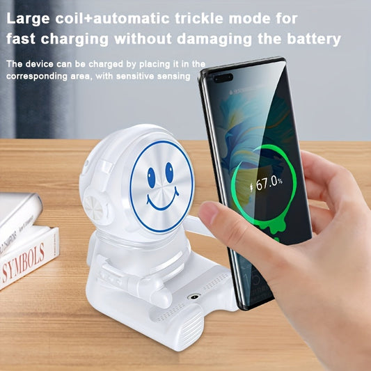 Astronaut Cell Phone Wireless Charger O3D
