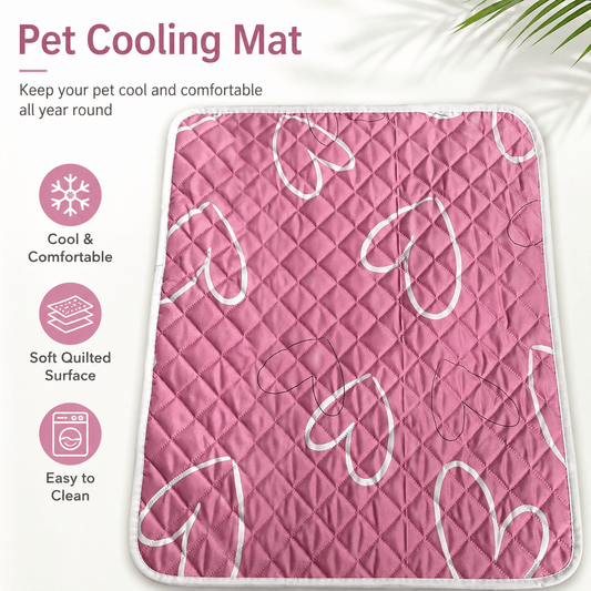 Cooling Pet Bed, Breathable Sweat Absorbing Dog or Cat Bed