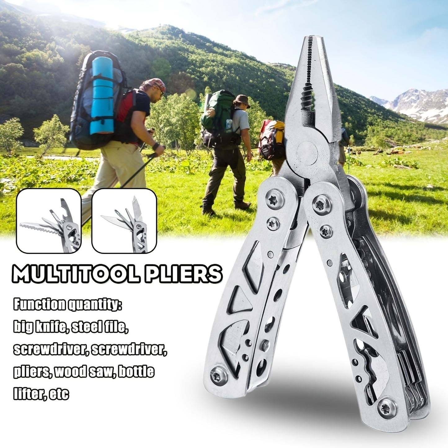 1 pc Plier Pocket Multi Tool