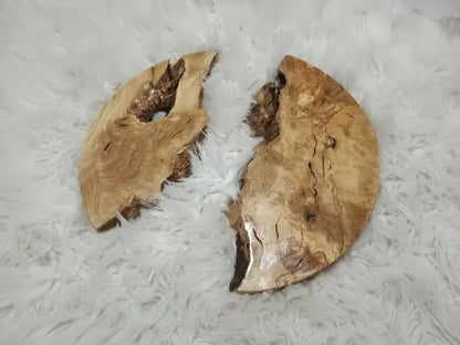 Round Olive 16" Slabs - Our3Designs