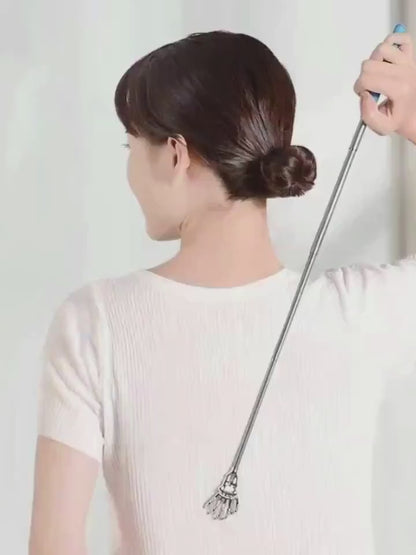 Stainless Steel Back Scratcher, Extendable