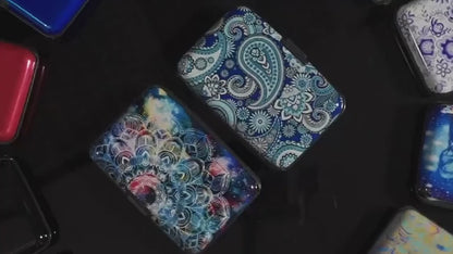 Modern Mini Aluminum Credit Card Case For Women, RFID Blocking