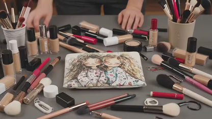 Cute Girl Makeup Bag