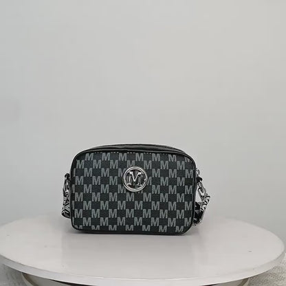 Classic Vintage M-Pattern Trendy Shoulder Bag